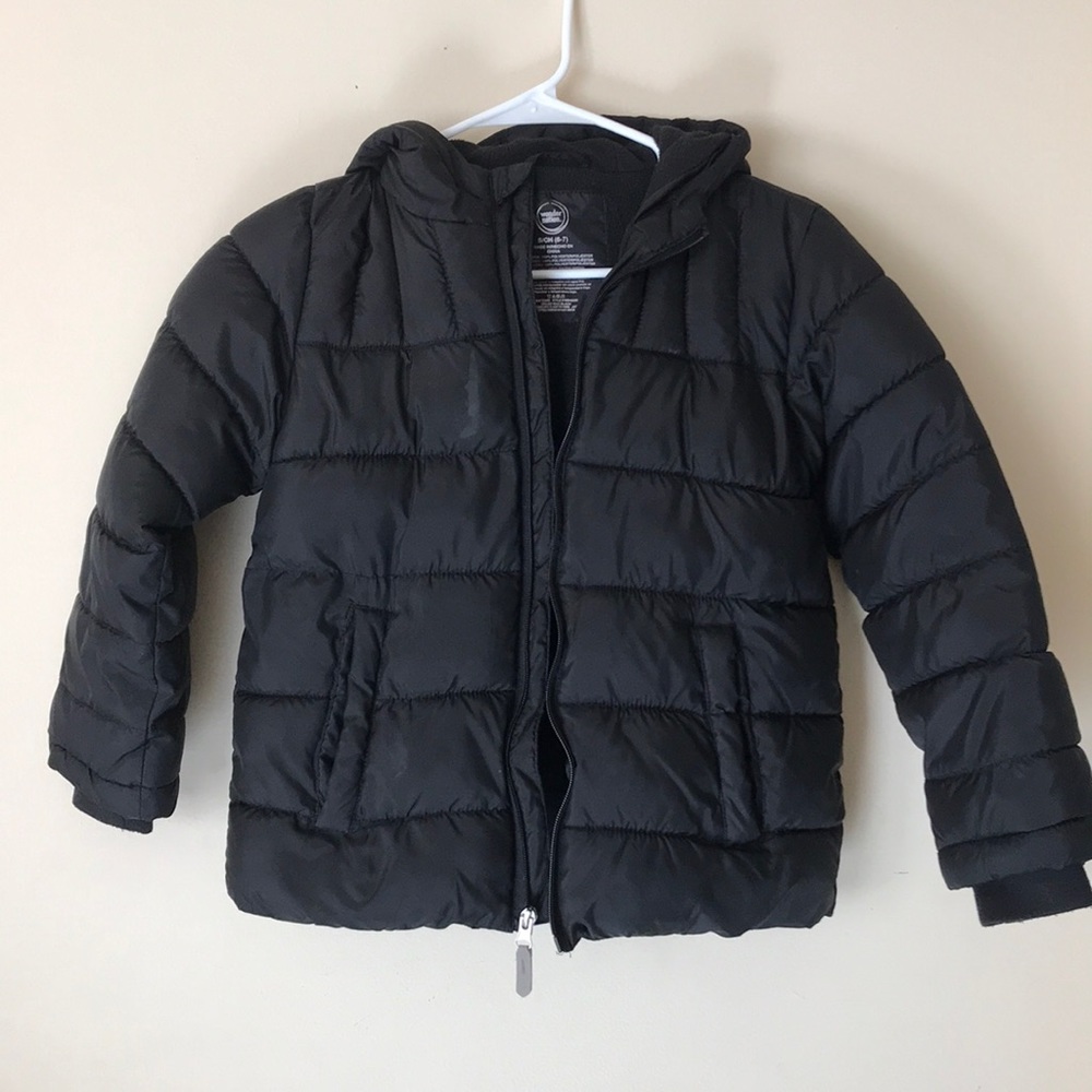 Children’s thick winter coat with hood